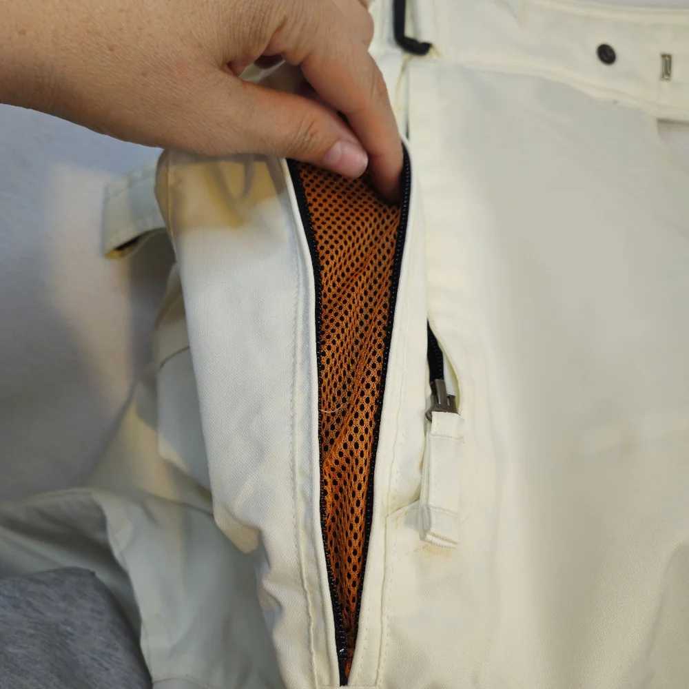 DESCENTE Cream Snow Pants Size JUNIOR‎ 14